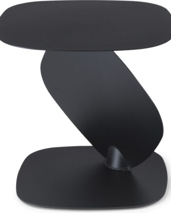 Sidebord Spinder Design Ziggy   Sortlakeret Stål 44x44x44 Cm