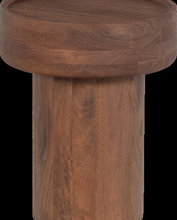Sidebord Woood Collection   Mangotræ  Brun 50x40x40 Cm  Småbord Natbord