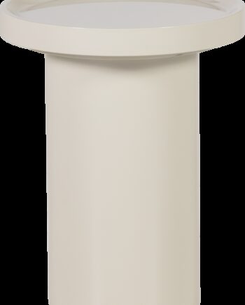 Sidebord Woood Collection Sandfarvet Højglans Mdf Fsc H51xb40xd40 Cm