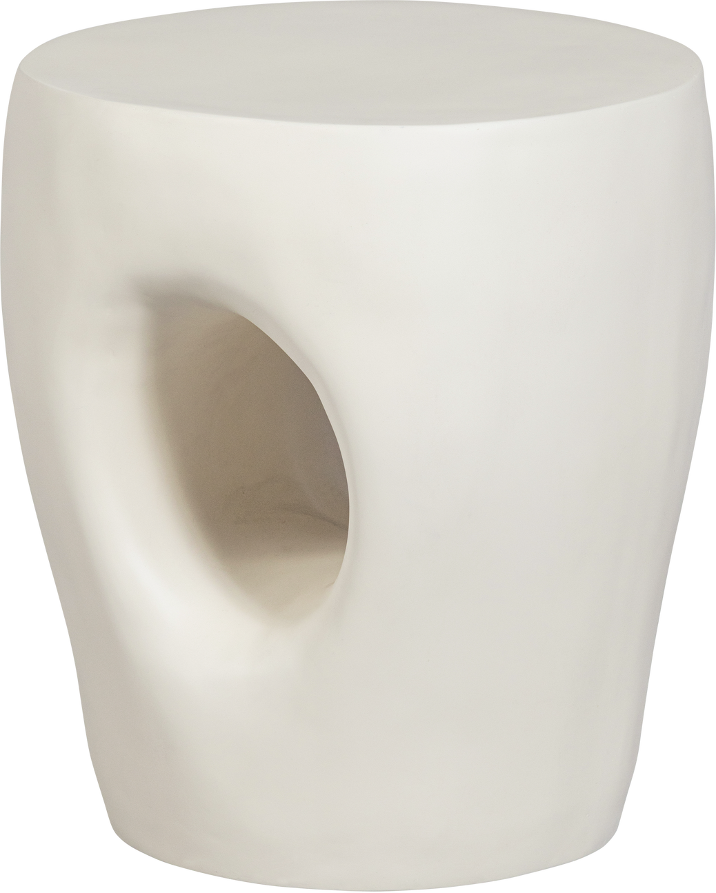 Sidebord Woood Collection  Småbord   Fiberforstærket Polymer  Natur  H47   B40   L40 Cm