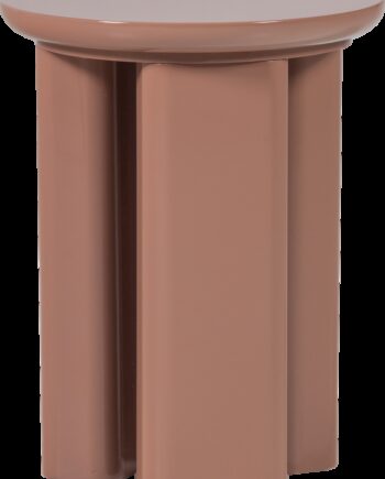 Sidebord Woood Collection Småbord Lyserød Højglans Mdf 50x40x40 Cm Fsc