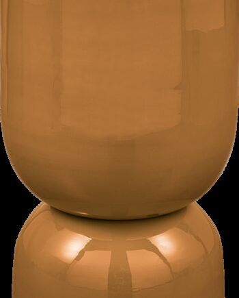 Sidebord Woood Sensational Seventies Metal Højglans Orange H47 Cm