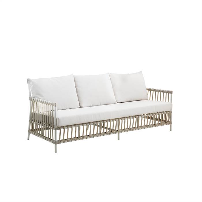Sika Design Caroline  -seater Exterior Dove White  B450 White Inkl    Rygpuder Quick Dry B450-white : Erling Christensen Møbler