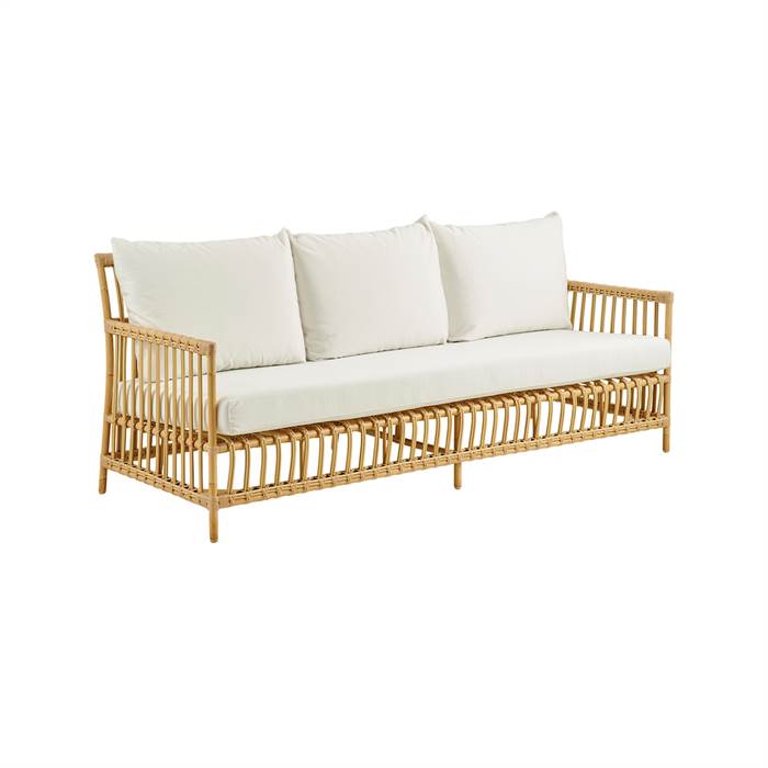 Sika Design Caroline  -seater Exterior Natural  B450 White Inkl    Stk  Rygpuder Quick Dry B450-white : Erling Christensen Møbler