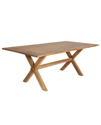 Sika Design Colonial Teak Havebord 200   100 Cm  : Erling Christensen Møbler