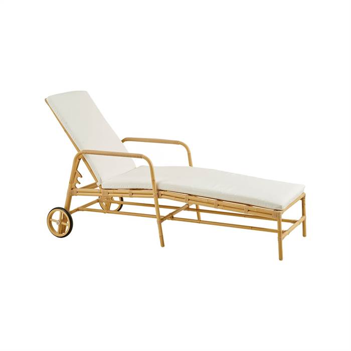 Sika Design Josephine Liggestol Naturel Inkl  B450 Hvid Hynde Quick Dry B450-white : Erling Christensen Møbler