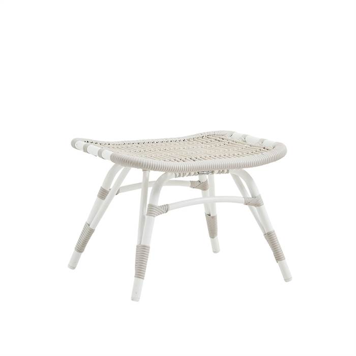 Sika Design Monet Fodskammel Dove White Inkl  B450 Hvid Hynde Quick Dry B450-white : Erling Christensen Møbler