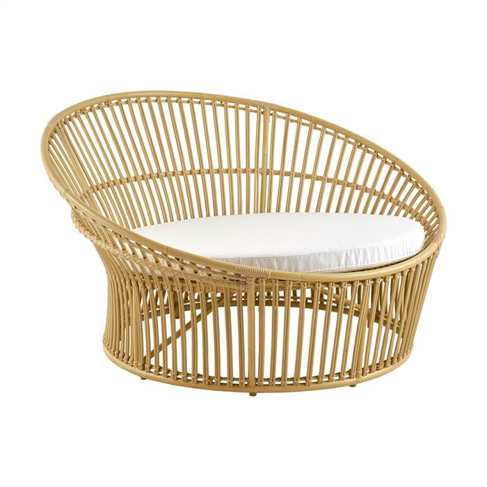 Sika Design Olympia Nest Exterior Naturel  B450 White Inkl  Sædehynde Quick Dry B450-white : Erling Christensen Møbler