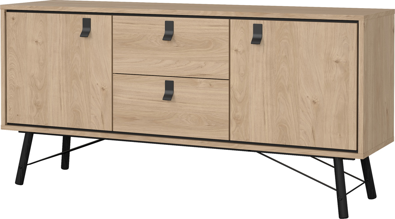 Skænk Vesterholm Askø Jackson Hickory Låger Skuffer Fsc-træ H72 B150 D40 Cm