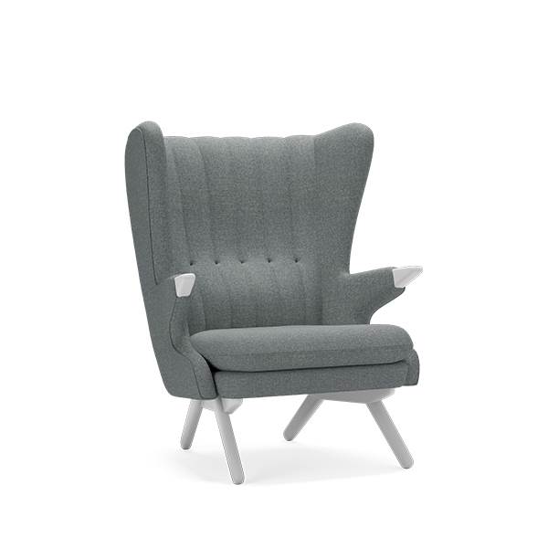 Skipper Furniture Bamse Lænestol Massiv Eg Hallingdal 130  : Erling Christensen Møbler