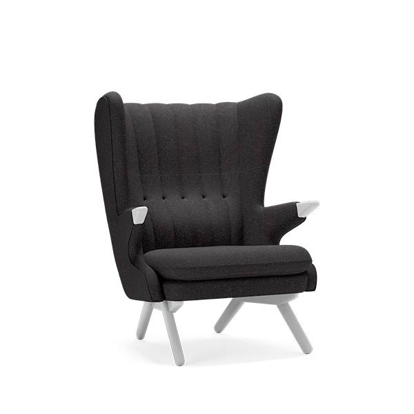 Skipper Furniture Bamse Lænestol Massiv Eg Main Line Plus 000  : Erling Christensen Møbler