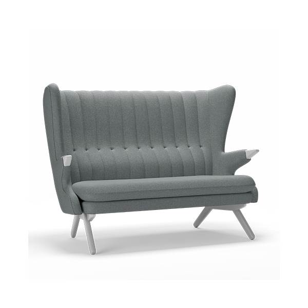 Skipper Furniture Bamse Sofa Massiv Eg Hallingdal 130  : Erling Christensen Møbler