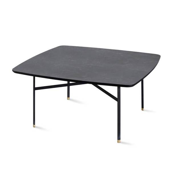 Skovby Sm242   Sm262s Sofabord 99   99 Cm Bordplade: Grå Keramik  : Erling Christensen Møbler