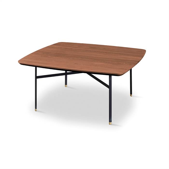 Skovby Sm242   Sm262s Sofabord 99   99 Cm Bordplade: Naturolieret Valnød  : Erling Christensen Møbler