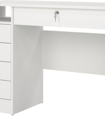 Skrivebord Vesterholm Function Plus    Skuffer øvre Låsbar  Hvid Folie  Fsc Spånplade  109   48     75   Cm