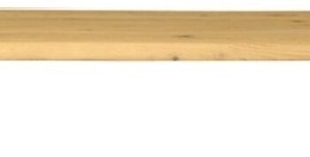 Skrivebordsplade House Of Sander York   Hvidt Egetræ 180x55 Cm