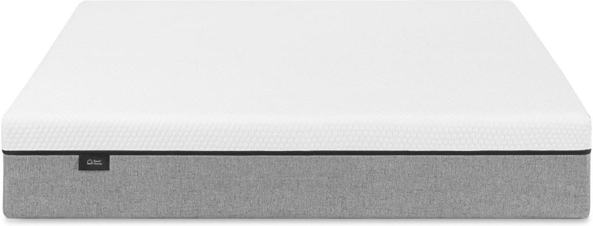 Skummadras Kave Home Eva 180x200 Cm Memoryskum Visco Airâ Adaptive Foam Energex Aftageligt Betræk Hvid Grå