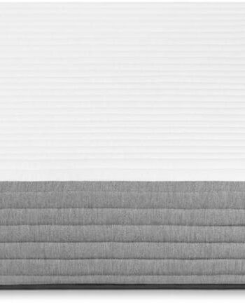 Skummadras Kave Home Yoko Air Gelâ  Adaptive Foam 90ã 190ã 22 Cm Hvid Grå