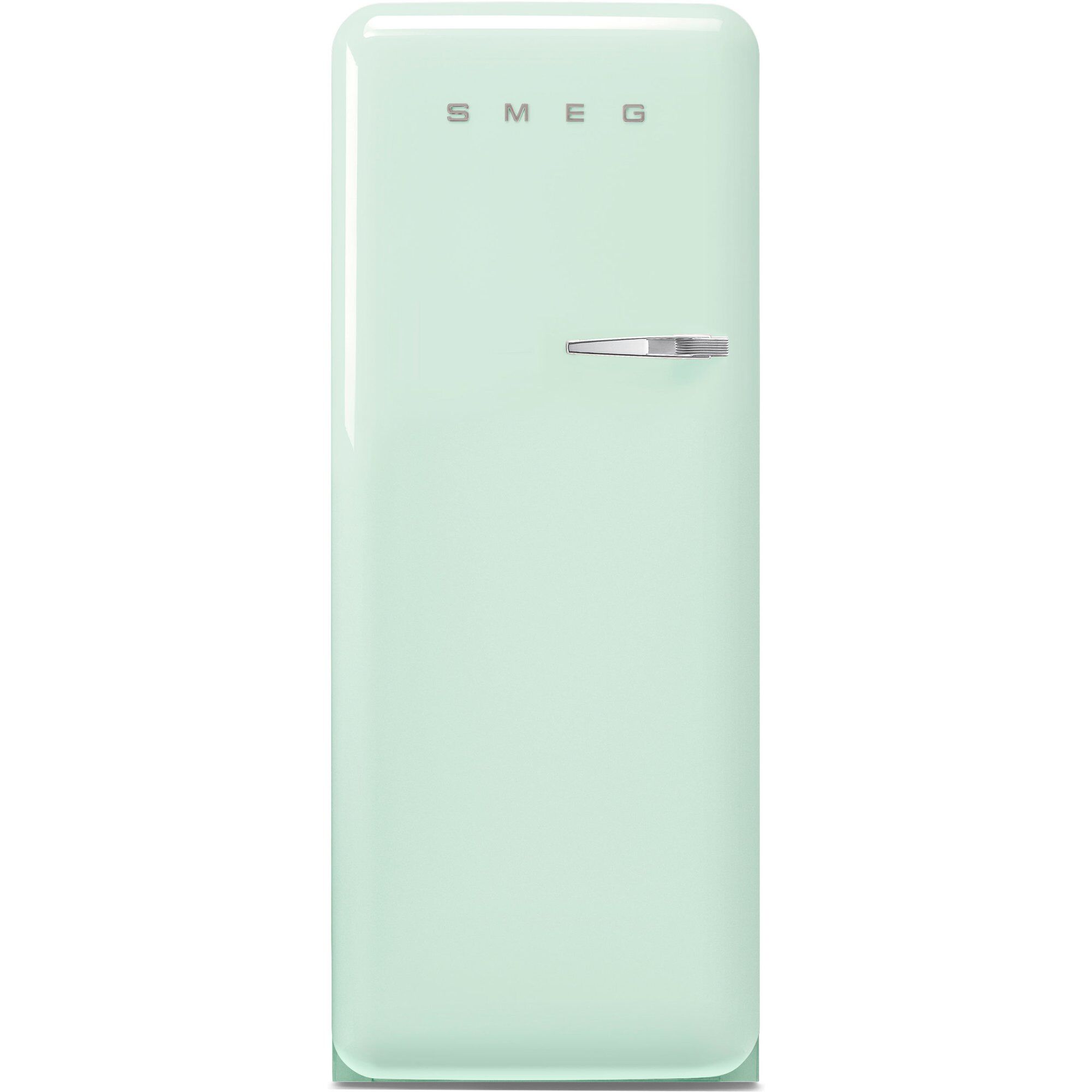 Smeg Fab28lpg6 Køleskab Med Fryser 153 Cm Venstrehængt Pastelgrøn