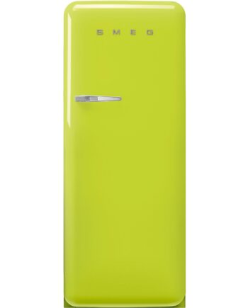 Smeg Fab28rli6 Køleskab Med Fryser 153 Cm Højrehængt Limegrøn