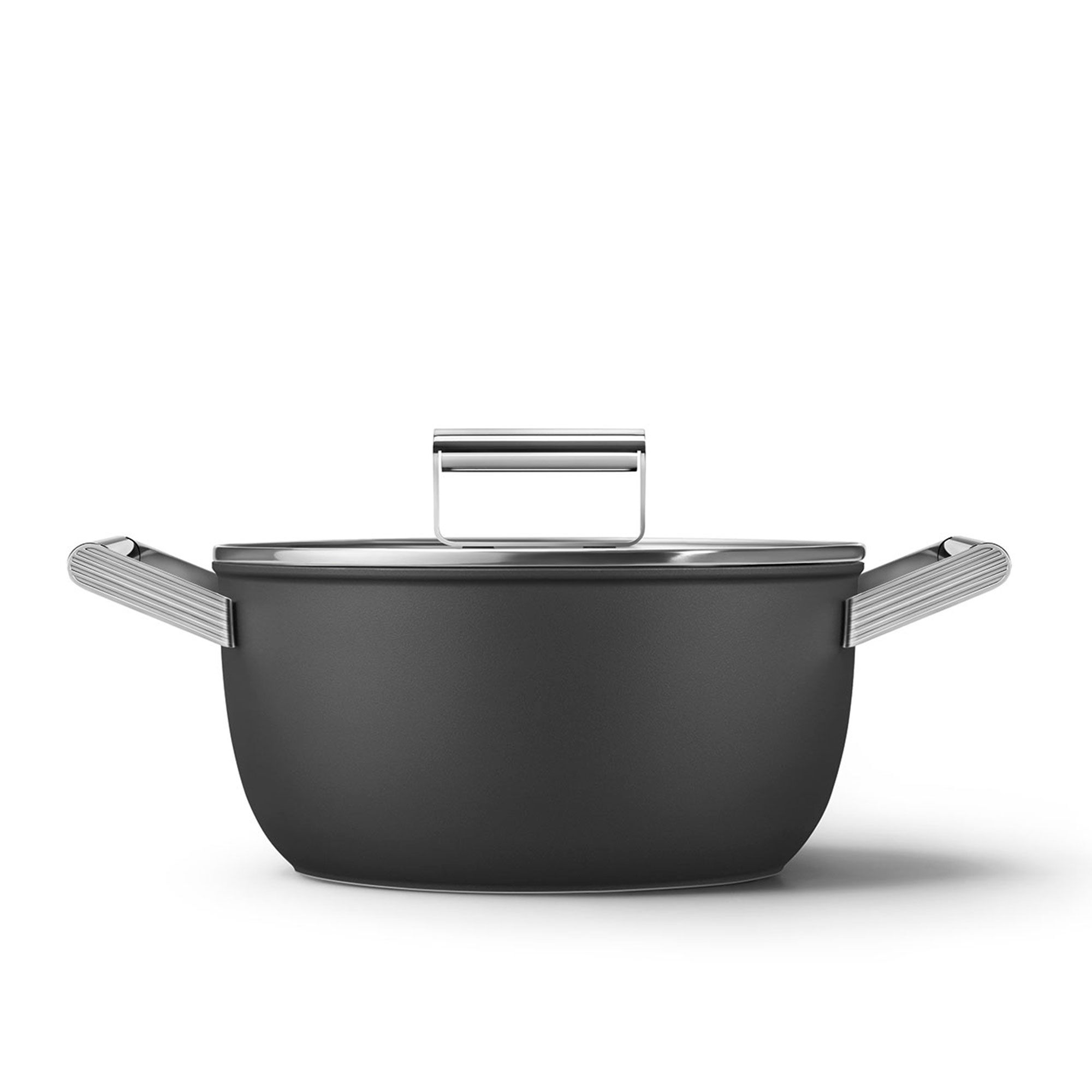 Smeg Gryde ø24 Cm Liter Sort