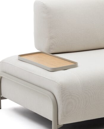 Sofabakke Til Armlæn Kave Home Compo     21   54 Cm Beige