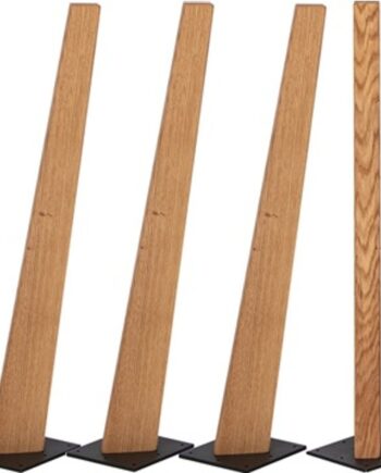 Sofaben House Of Sander Frigg Egetræ Natur 45 Cm Slanke Møbelben Sæt Med