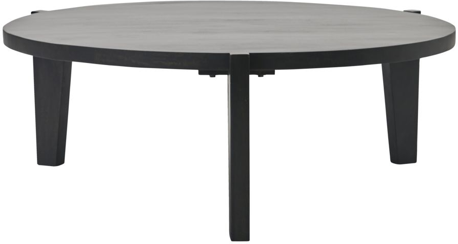 Sofabord House Doctor Bali Sort Mangotræ ø110 H40 Cm