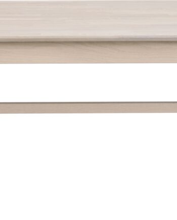 Sofabord   Kaffebord Rowico Filippa   Hvidkalket Massiv Eg 130x70x52 Cm