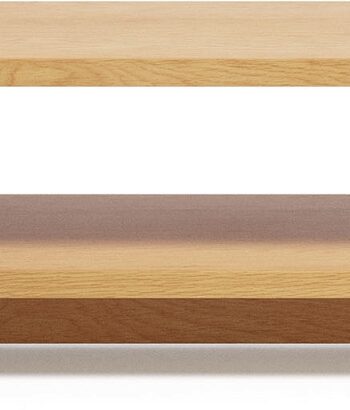 Sofabord Kave Home Abilen Moderne Nordisk Design 120x60x35 Cm Natur Mdf Og Egetræsfinér Fsc-certificeret