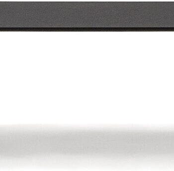 Sofabord Kave Home Adularia   Mørkegrå Hærdet Glas 140ã 60ã 30 Cm