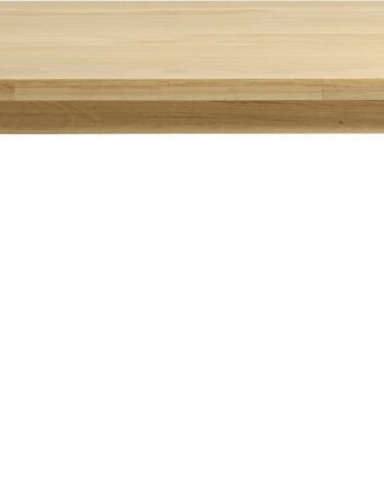 Sofabord Loungebord Nordique Design Carno   Natur Egetræ  Oval 130x70x45 Cm