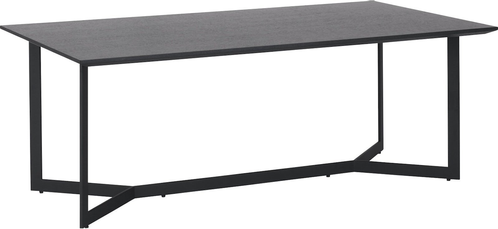 Sofabord Raymond Hallmark Wansford Sort Træ 140 80 Cm