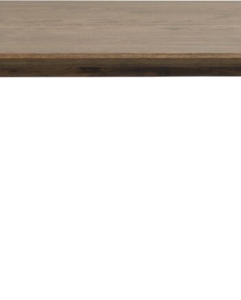 Sofabord Rowico Melville   Lyst Egetræsfiner Og Sort Metal 140   65 Cm