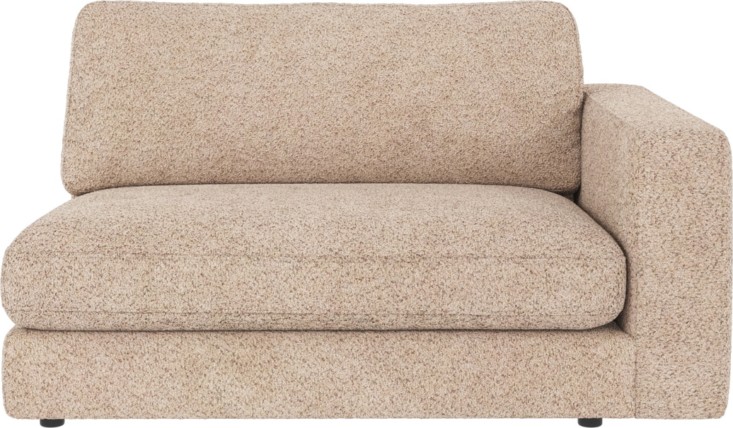 Sofamodul Højre Armlæn Rowico Duncan Anna Bouclé Lys Beige H78xb129xd103 Cm Fscâ -mix