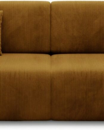 Sovesofa Maison Vellé Sorella  -personers Poso 01 Kordfløjl Sovefunktion 200x155 Cm  Stof