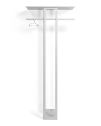 Spinder Design Ando Knagerække  Stor Hvid Stål   :70