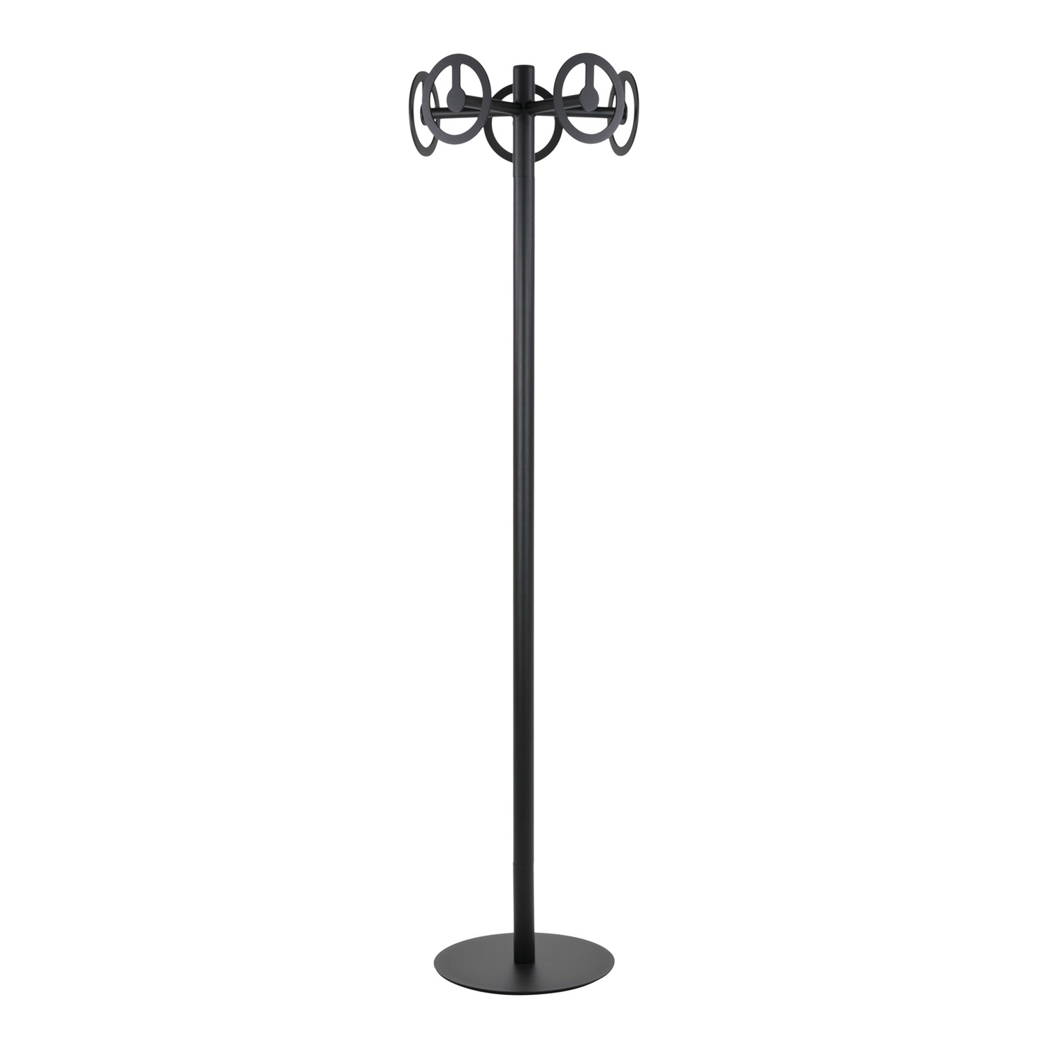 Spinder Design Circle Stumtjener Kroge Mat Sort Stål 40