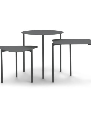 Spinder Design Do-re-mi Sideborde Gråt Stål  Sæt