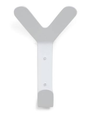 Spinder Design Leaf Knage Hvid Stål