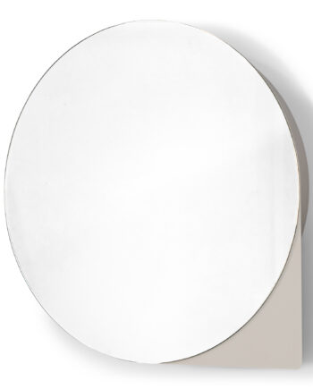 Spinder Design Sonnet Stort Vægspejlskab       Hylder Spejlglas Og Silky Taupe Stål   :55xh:55