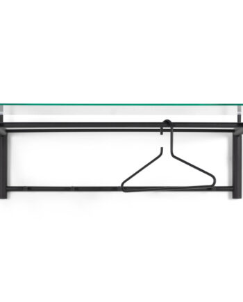 Spinder Design Suza Hattehylde       Kroge Og Glashylde Sort Stål