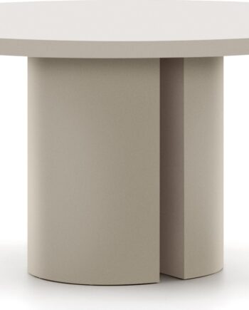 Spisebord Kave Home Nealy Rund ø150 H75 Cm  Hvid  Mdf Krydsfiner  Moderne Nordisk  Plads Til