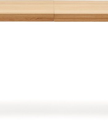 Spisebord Med Udtræk Kave Home Arlen   Egetræ Og Mdf Lakeret Pu 200x95 Cm Udvides Til   Personer