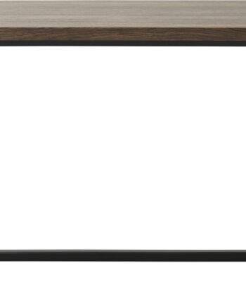 Spisebord Nordique Design Rivoli  180ã 90 Cm  Røget Egetræ   Sort Metal