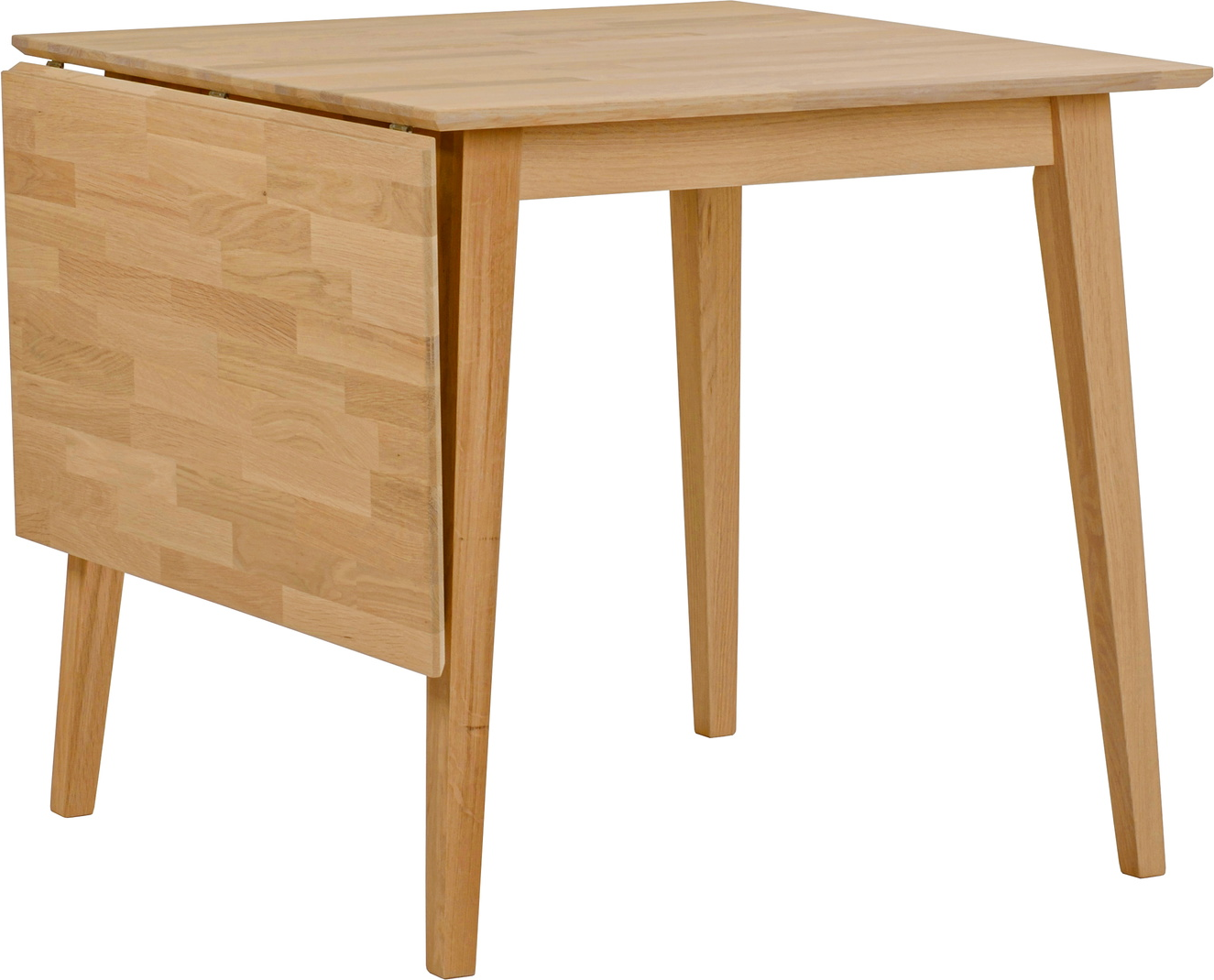Spisebord Rowico Filippa Udtræksbord   Olieret Massiv Eg 80ã 80-125 Cm Fsc-certificeret