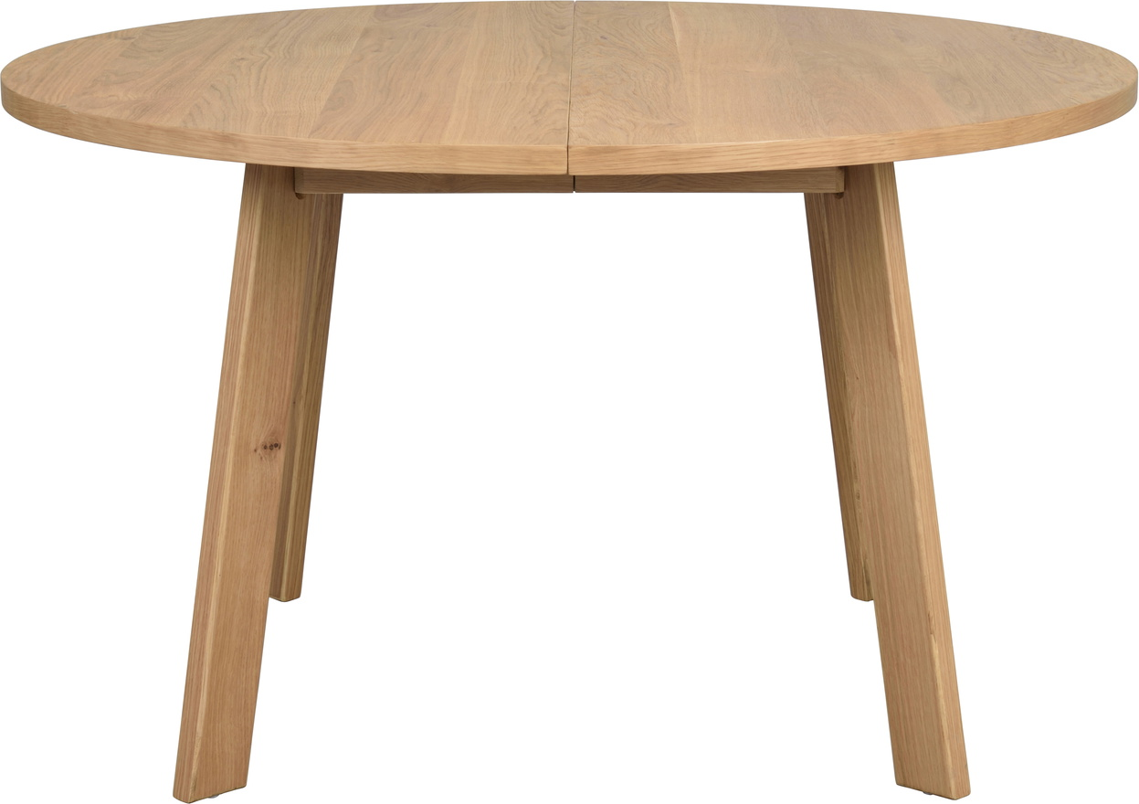 Spisebord Rowico Glenside Rundt   Olieret Egetræ ø130-180 Cm Med Skjult Udtræk Fscâ  100