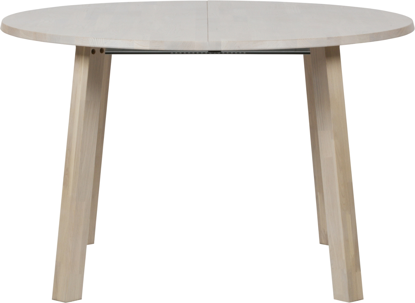Spisebord Woood Exclusive Lange Rundt Udtræksbord   Fsc-certificeret Eg ø120-200 Cm Natur