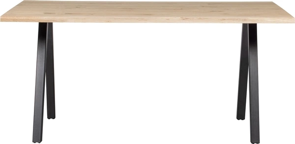 Spisebord Woood Tablo Plankebord Egetræ -ben Natur 160x90x75 Cm