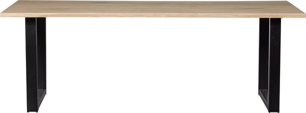 Spisebord Woood Tablo Plankebord Massiv Natur Eg 220x90x75 Cm